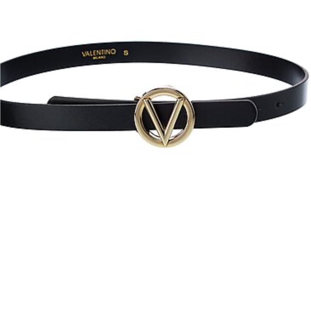 Valentino by Mario Valentino Baby Suave leather belt size medium